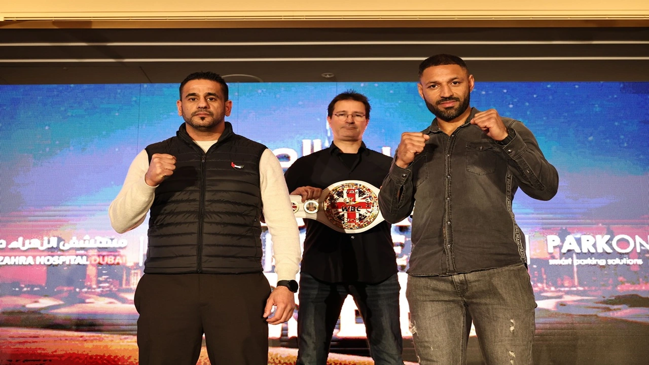 حدث رياضي مرتقب نزال الملاكم عيسى الدح ضد بروك في لندن